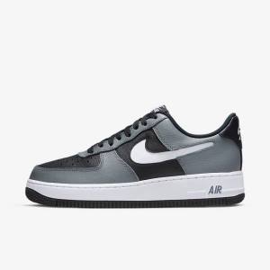 Αθλητικά Παπούτσια Nike Air Force 1 07 LV8 ανδρικα μαυρα γκρι ασπρα | NK650VQZ