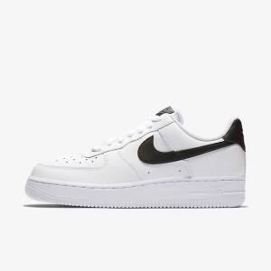 Αθλητικά Παπούτσια Nike Air Force 1 07 γυναικεια ασπρα μαυρα ασπρα | NK659SPW