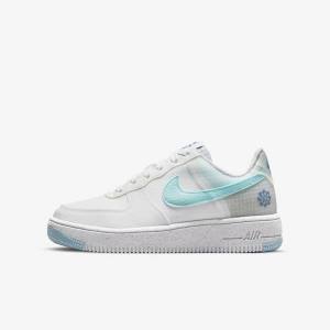 Αθλητικά Παπούτσια Nike Air Force 1 Crater Older παιδικα ασπρα μπλε | NK370NLS