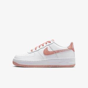 Αθλητικά Παπούτσια Nike Air Force 1 LV8 Older παιδικα ασπρα ανοιχτο | NK126IDG