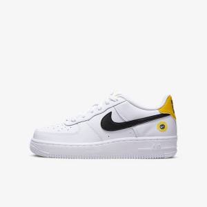 Αθλητικά Παπούτσια Nike Air Force 1 LV8 Older παιδικα ασπρα μαυρα | NK501HDV