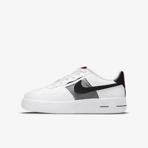 Αθλητικά Παπούτσια Nike Air Force 1 LV8 Older παιδικα ασπρα κοκκινα ασπρα μαυρα | NK649LVU