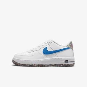 Αθλητικά Παπούτσια Nike Air Force 1 LV8 Older παιδικα ασπρα μεντα ροζ ανοιχτο μπλε | NK870OBN