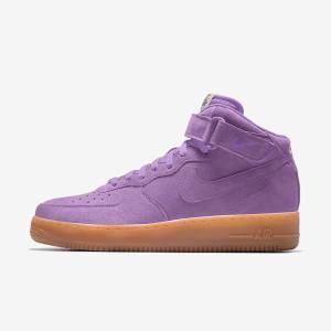 Αθλητικά Παπούτσια Nike Air Force 1 Mid By You Custom γυναικεια Πολύχρωμο | NK639LUY