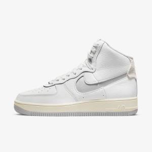 Αθλητικά Παπούτσια Nike Air Force 1 Sculpt γυναικεια ασπρα ασημι | NK079LIZ