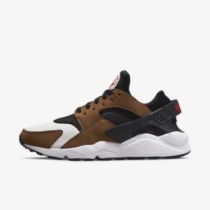 Αθλητικά Παπούτσια Nike Air Huarache LE ανδρικα μαυρα ασπρα κοκκινα | NK372XSF