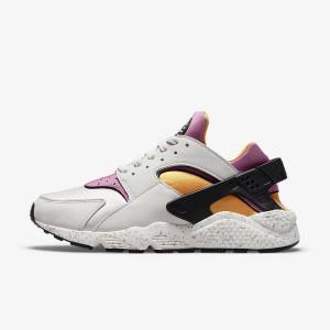 Αθλητικά Παπούτσια Nike Air Huarache ανδρικα ανοιχτο Μπεζ χρυσο χρωμα μαυρα ροζ | NK870HVB