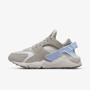 Αθλητικά Παπούτσια Nike Air Huarache γυναικεια ασπρα γκρι | NK591VDC