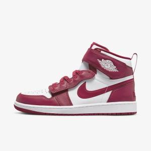 Αθλητικά Παπούτσια Nike Air Jordan 1 Hi FlyEase ανδρικα κοκκινα ασπρα | NK683HTO