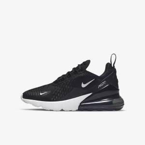 Αθλητικά Παπούτσια Nike Air Max 270 Older παιδικα μαυρα σκούρο γκρι ασπρα | NK756ZBC