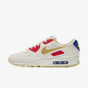 Αθλητικά Παπούτσια Nike Air Max 90 By You Custom γυναικεια Πολύχρωμο | NK801QXS