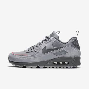 Αθλητικά Παπούτσια Nike Air Max 90 Surplus ανδρικα γκρι ροζ ανοιχτο μπλε γκρι | NK412EHA