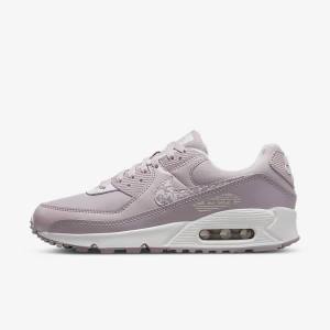 Αθλητικά Παπούτσια Nike Air Max 90 γυναικεια μωβ ασπρα | NK204KGN