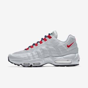 Αθλητικά Παπούτσια Nike Air Max 95 By You Custom γυναικεια Πολύχρωμο | NK867BHM