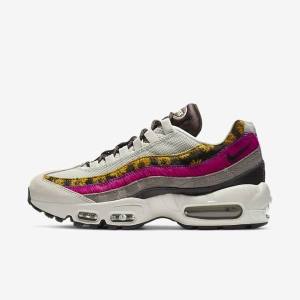 Αθλητικά Παπούτσια Nike Air Max 95 Premium γυναικεια ανοιχτο Μπεζ καφε Ελιά γκρι ασπρα | NK372NLB