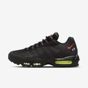 Αθλητικά Παπούτσια Nike Air Max 95 ανδρικα μαυρα μπλε ανοιχτο κοκκινα | NK157LYB