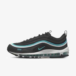 Αθλητικά Παπούτσια Nike Air Max 97 SE ανδρικα μαυρα ασπρα τυρκουάζ | NK857QZX