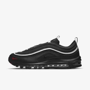 Αθλητικά Παπούτσια Nike Air Max 97 ανδρικα μαυρα κοκκινα ασπρα | NK351TKV