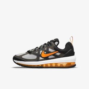 Αθλητικά Παπούτσια Nike Air Max Genome Older παιδικα μαυρα γκρι ασπρα πορτοκαλι | NK546NHJ