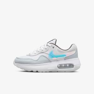 Αθλητικά Παπούτσια Nike Air Max Motif Older παιδικα ασπρα μπλε γκρι | NK738HUG