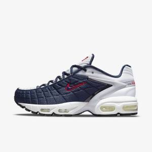 Αθλητικά Παπούτσια Nike Air Max Tailwind V SP ανδρικα σκουρο μπλε Πλατίνα ασπρα κοκκινα | NK701BQN