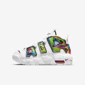 Αθλητικά Παπούτσια Nike Air More Uptempo Older παιδικα ασπρα | NK029VNH