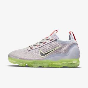 Αθλητικά Παπούτσια Nike Air VaporMax 2021 FK γυναικεια ανοιχτο Μπεζ ανοιχτο πρασινο μαυρα | NK156EKH