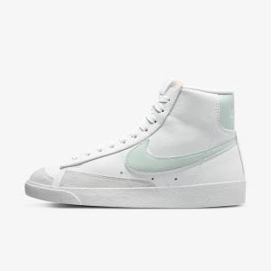 Αθλητικά Παπούτσια Nike Blazer Mid 77 Next Nature γυναικεια ασπρα πρασινο | NK819PAD