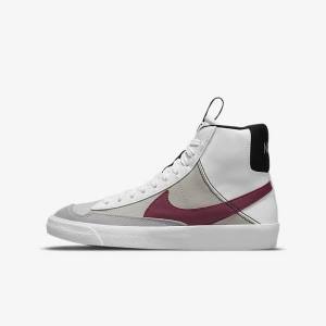 Αθλητικά Παπούτσια Nike Blazer Mid 77 SE Dance Older παιδικα ασπρα μαυρα ασπρα μπορντο | NK563VZC