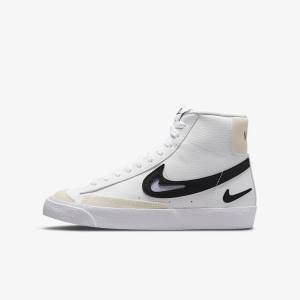 Αθλητικά Παπούτσια Nike Blazer Older παιδικα ασπρα μαυρα | NK857OAZ