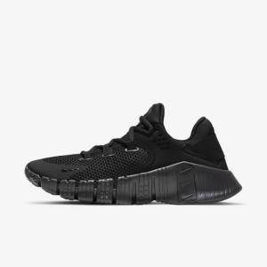 Αθλητικά Παπούτσια Nike Free Metcon 4 ανδρικα μαυρα | NK916RTQ