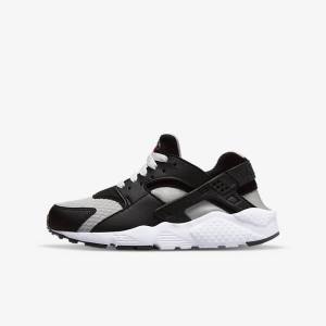 Αθλητικά Παπούτσια Nike Huarache Run Older παιδικα μαυρα γκρι ασπρα κοκκινα | NK184DBR