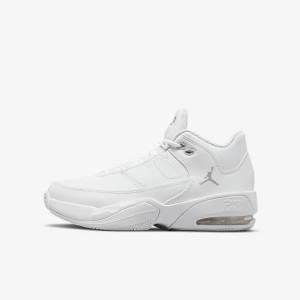 Αθλητικά Παπούτσια Nike Jordan Max Aura 3 Older παιδικα ασπρα μεταλλικός ασημι | NK169XYI