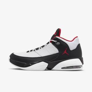 Αθλητικά Παπούτσια Nike Jordan Max Aura 3 ανδρικα ασπρα μαυρα κοκκινα | NK670QSY