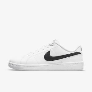 Αθλητικά Παπούτσια Nike NikeCourt Royale 2 Next Nature ανδρικα ασπρα μαυρα | NK081HOI