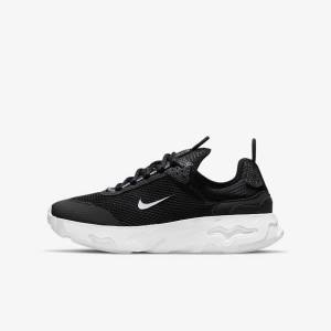 Αθλητικά Παπούτσια Nike React Live Older παιδικα μαυρα σκούρο γκρι ασπρα | NK081AVQ