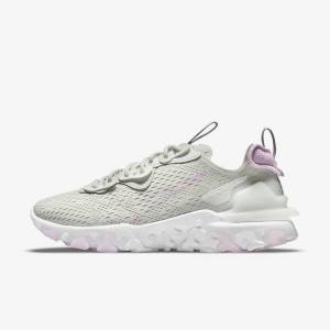 Αθλητικά Παπούτσια Nike React Vision γυναικεια ανοιχτο Μπεζ ασπρα ροζ | NK280IAF