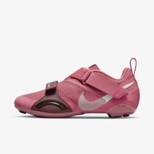 Αθλητικά Παπούτσια Nike SuperRep Cycle Indoor Cycling γυναικεια ροζ μεταλλικός ανοιχτο ροζ | NK836AOI