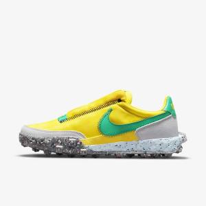 Αθλητικά Παπούτσια Nike Waffle Racer Crater γυναικεια κίτρινα μπλε πρασινο | NK152UEI