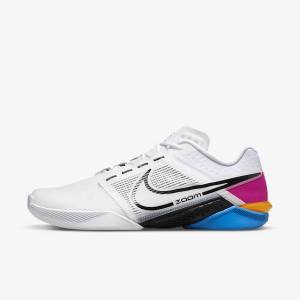 Αθλητικά Παπούτσια Nike Zoom Metcon Turbo 2 ανδρικα ασπρα μπλε ροζ μαυρα | NK081RXM