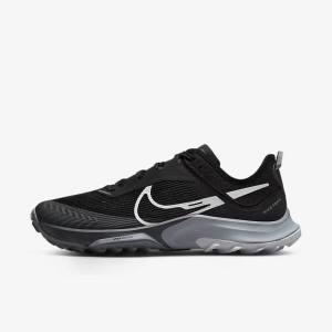 παπουτσια για τρεξιμο Nike Air Zoom Terra Kiger 8 Trail ανδρικα μαυρα σκούρο γκρι Πλατίνα | NK837JTO