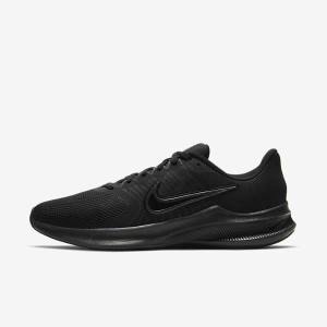 παπουτσια για τρεξιμο Nike Downshifter 11 δρομου ανδρικα μαυρα ανοιχτο γκρι σκούρο γκρι | NK697XLO