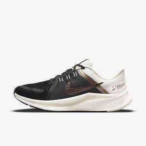 παπουτσια για τρεξιμο Nike Quest 4 Premium δρομου γυναικεια μεταλλικός γκρι | NK917WIF