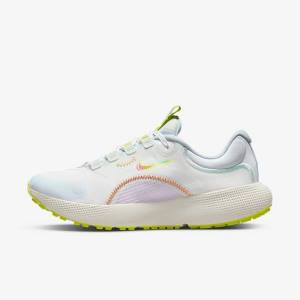 παπουτσια για τρεξιμο Nike React Escape Run δρομου γυναικεια ασπρα πρασινο Πολύχρωμο | NK578EPW