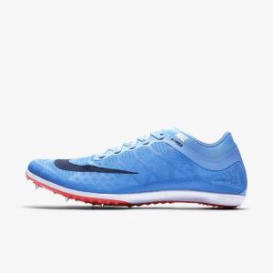 παπουτσια για τρεξιμο Nike Zoom Mamba 3 Unisex Distance Spike ανδρικα μπλε ανοιχτο κοκκινα μπλε | NK419GBU