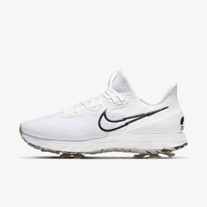 παπουτσια γκολφ Nike Air Zoom Infinity Tour γυναικεια ασπρα Πλατίνα μαυρα | NK527ZRG