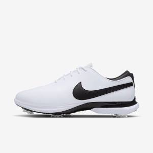 παπουτσια γκολφ Nike Air Zoom Victory Tour 2 ανδρικα ασπρα μαυρα | NK912XHG