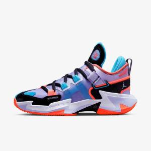 παπουτσια μπασκετ Nike Jordan .5 Why Not ανδρικα μαυρα μπλε ανοιχτο κοκκινα | NK814HYI