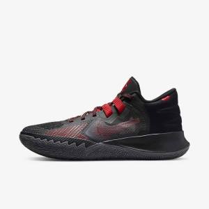 παπουτσια μπασκετ Nike Kyrie Flytrap 5 ανδρικα μαυρα γκρι κοκκινα | NK251NWG