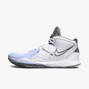 παπουτσια μπασκετ Nike Kyrie Infinity ανδρικα ασπρα ανοιχτο μπλε γκρι | NK524CTD